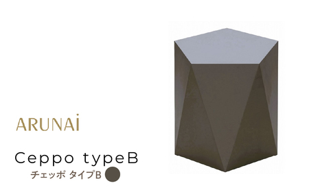 ARUNAi　Ceppo typeB　(マットグレーブラック) ALPFI001-MB