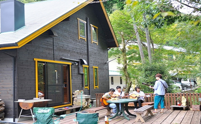 
[№5757-0239]《黄福の町》岡山県美咲町 山荘やなはら ロッジ松ぼっくり 1泊2日 2食付 2名様 貸切プラン
