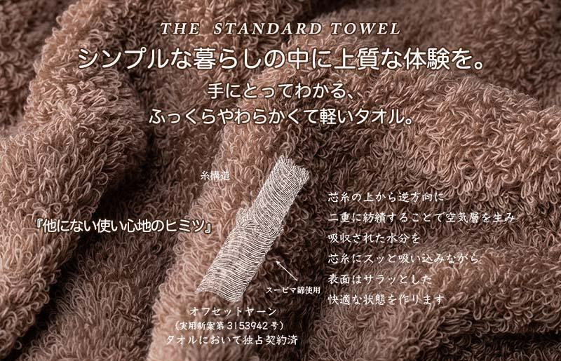 【母の日】【TVで紹介！】MAISON BLANC バスタオル2枚 スレートグレー 030D182m_イメージ3