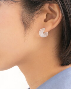 HARIO ピアス「トゥインクル」シリーズ［HAA-TW-P］_EB10｜耐熱 ガラス アクセサリー ハリオ ランプワークファクトリー 職人 繊細 フォーマル カジュアル きれいめ おしゃれ 20代 