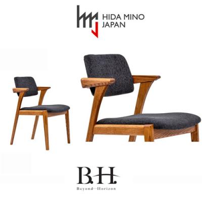 ふるさと納税 関市 B.H. ダイニングチェア ショートアーム オーク材 イス 椅子 |  | 01