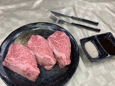 【A5A4等級】博多和牛ヒレステーキ（シャトーブリアン）450g(3枚入) シャトーブリアン TKZ016