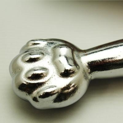 ふるさと納税 京丹後市 にゃんべる(猫の手+ダンベル)　1kgメッキ　美容・ダイエット・トレーニングにも猫好きにも |  | 01