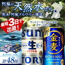 【ふるさと納税】サントリー生ビールと金麦のセット 各350ml×1ケース(24本) 熊本県 嘉島町 ビール サン生 FKK19-948