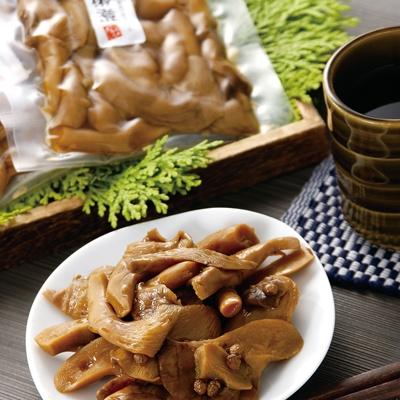 ふるさと納税 竜王町 滋賀県竜王町産ヘルシーきのこ「足太あわび茸」の山椒煮と昆布煮の【佃煮3袋セット】箱入り |  | 02