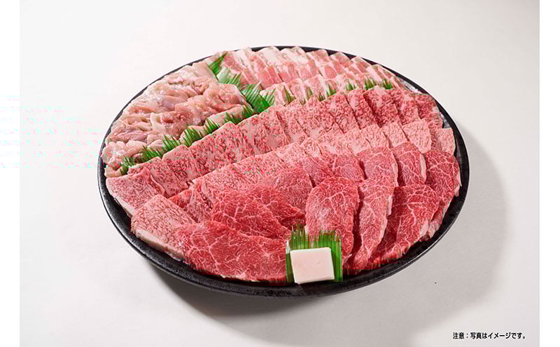 
            BBQ　焼肉セット　3人盛
          