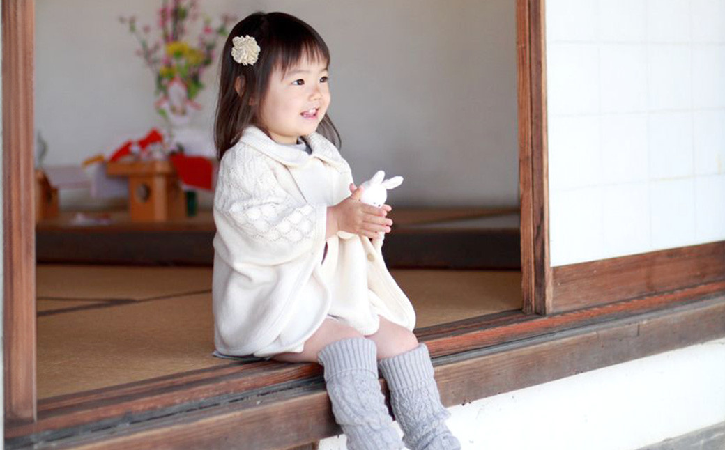 ポップコーン マント ベビー服 ベビー 赤ちゃん 羽織り ケープ