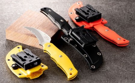 H34-08 サビナイフ9 SHARK-RAY（シャークレイ）（イエロー）