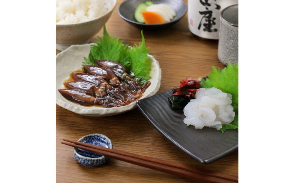 白えび刺身・ほたるいか沖漬け 秘石2種セット