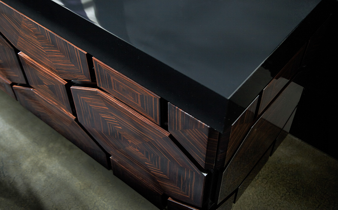 No.1159 Tortoise Low Cabinet