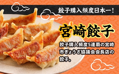 【簡易包装】屋台骨 宮崎餃子(60個×2袋)_M061-004-02