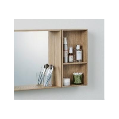 ふるさと納税 大和高田市 「V-TISS LIGHT」 ミラーM・ハーフ薄型セット ブラックウォールナット |  | 03