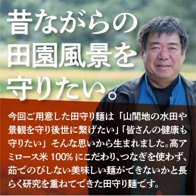 ふるさと納税 雲南市 グルテンフリー米粉麺【田守り麺(丸麺)】100g入×14袋セット|無添加・米粉100%で身体に優しい |  | 01