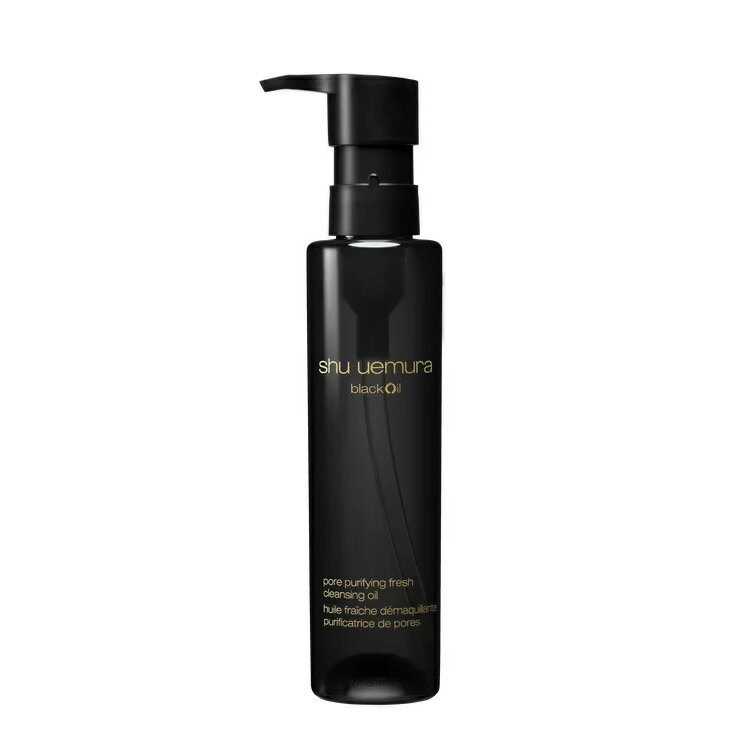 【ふるさと納税】シュウ ウエムラ　ブラック クレンジング オイル　150ml ◇ ｜ ロレアル クレンジング クレンジングオイル スキンケア メイク落とし 化粧品 フェイシャルトリートメント コメエキス 毛穴ケア