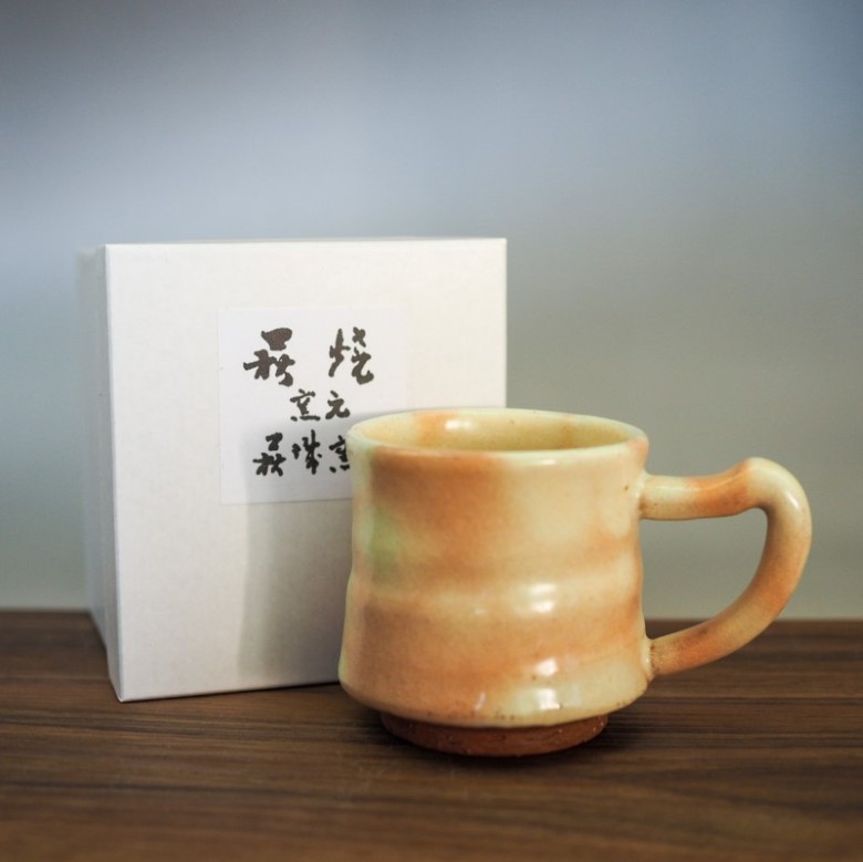 萩焼 手造り 御本手 マグカップ　｜hg001056