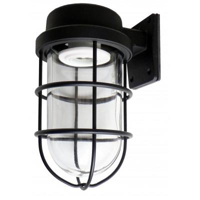 ふるさと納税 山県市 マリンランプ「2号フランジ【ブラック】LED付」