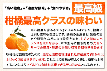 不知火 デコみかん ( デコポンと同品種 ) 不知火 ご家庭用  熊本県産 ( 荒尾市産含む ) 《2月上旬-4月上旬頃出荷》訳あり 約 5kg (12-24玉前後) 柑橘 みかん フルーツ 不知火 