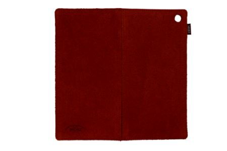 アウトドアに便利！牛革を使用した汚れ防止マット （レッドロック） フィールドマットMG-001 鍋つかみや鍋敷きにも使える