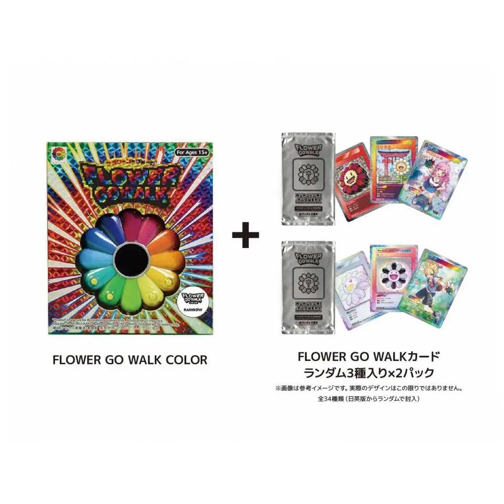 【ふるさと納税限定セット】FLOWER GO WALK COLOR (Rainbow×Clear)カード2パック付き