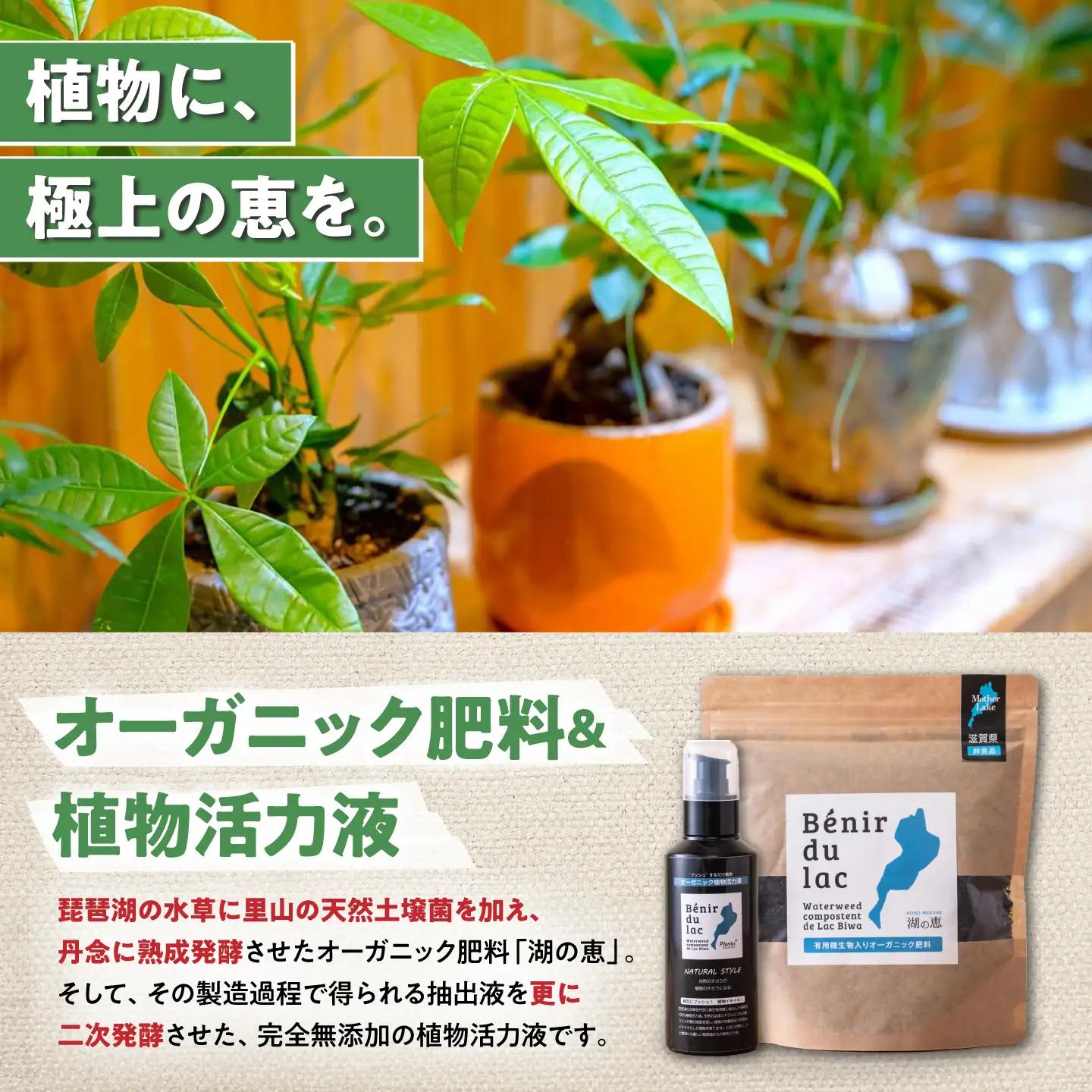 天然土壌菌入り肥料 湖の恵 しっかり使える追肥セット[AQBR007] 肥料