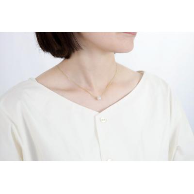 ふるさと納税 甲府市 【SILVER】7.0-7.5mm アコヤ真珠スルーネックレス GM/No.87 |  | 03