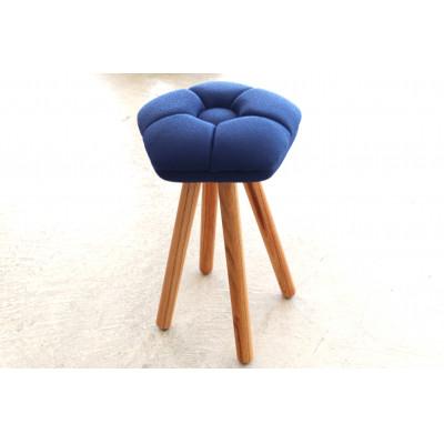 ふるさと納税 大川市 monaca stool:kikyo【ネイビー/栴檀/高さ45cm】