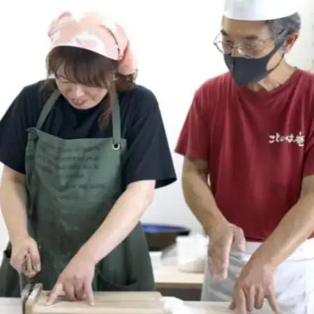 【 蕎麦(そば)打ち体験 1名様分 】当日お持ち帰りそば付き　ことのは庵　静岡県 磐田市　【1730918】
