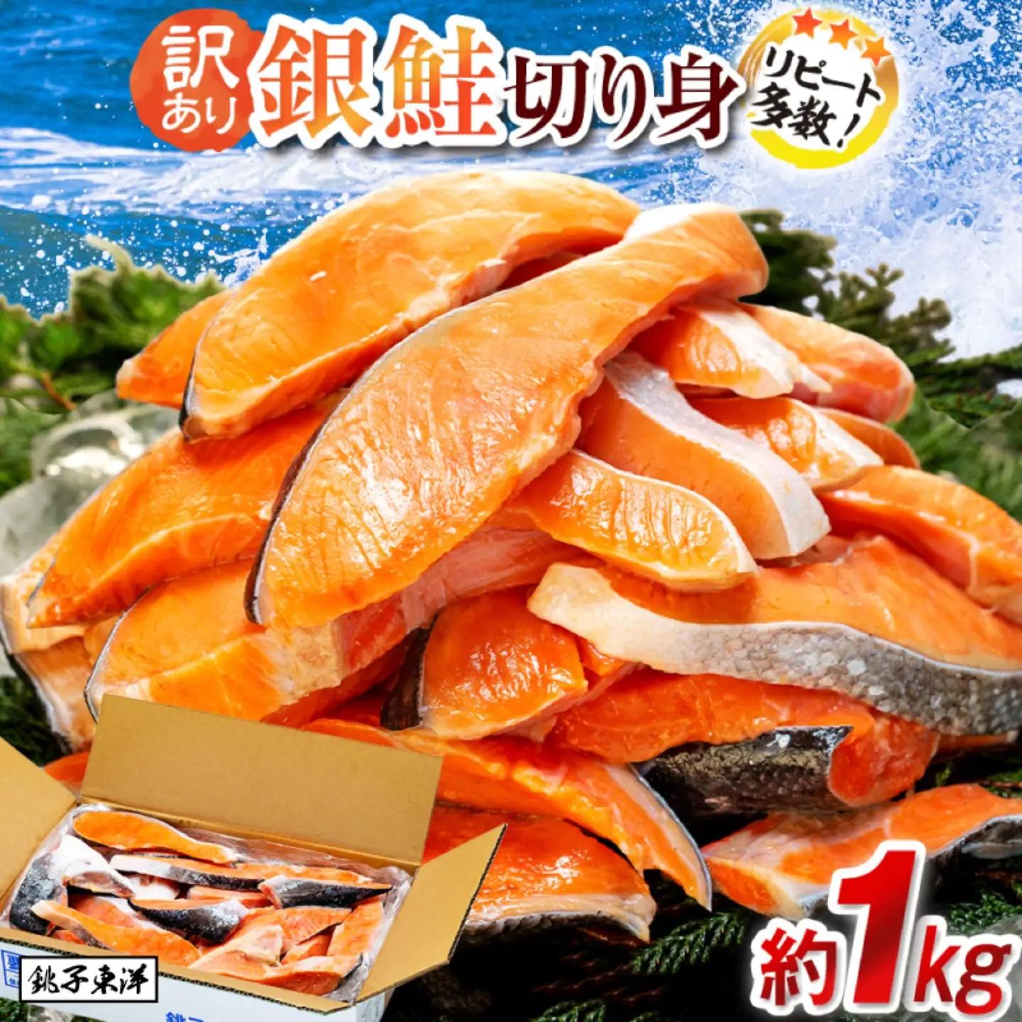 訳あり 銀鮭 1kg 鮭