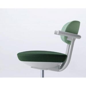 Mpb3_コクヨチェアー　パロ(オパールグリーン・ベージュ）カーペット用（Wキャスター）　／在宅ワーク・テレワークにお勧めの椅子