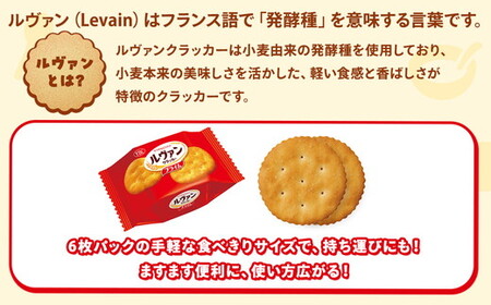 ヤマザキビスケット『ルヴァンクラッカープライム9P』（6枚×9パック） | お菓子 おかし_BY01