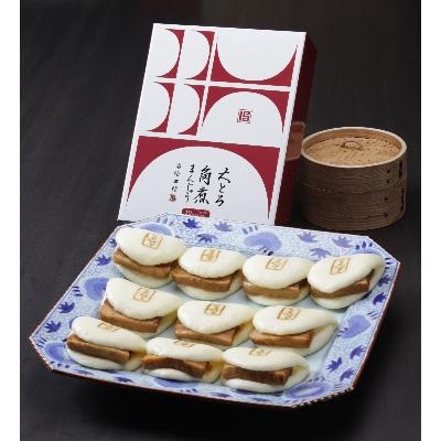 ふるさと納税 長崎県 【岩崎本舗】大とろ角煮まんじゅう10個入箱