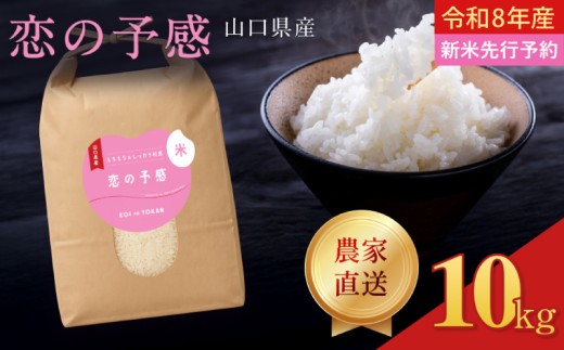 令和8年産  恋の予感 精米 10kg