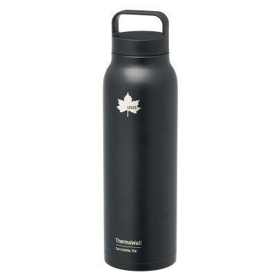 【ふるさと納税】TW 真空断熱 キャリーボトル BK 750ml 保冷対応のステンレスボトル 81286061【1745021】