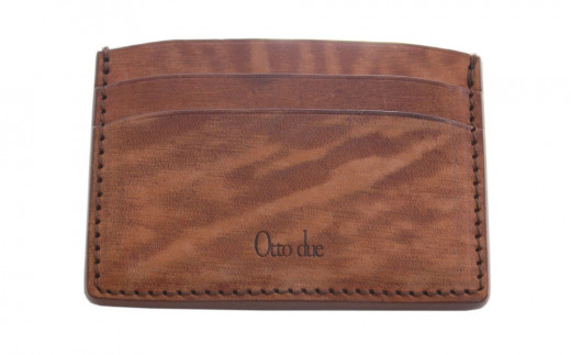 カードケース[イタリア産ホースレザー使用] CULATTA ユーズド加工 (カラー：キャメル)