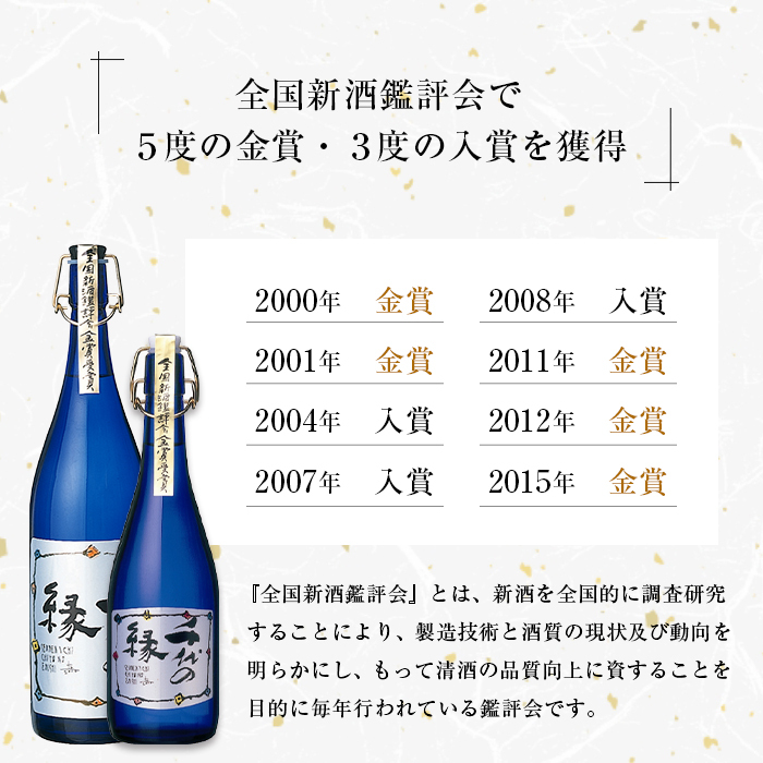【淡路島 千年一酒造】 千代の縁 720ml　　[日本酒 お酒 日本酒 地酒 人気  日本酒 ギフト 日本酒 銘酒 おすすめ 日本酒]_イメージ2