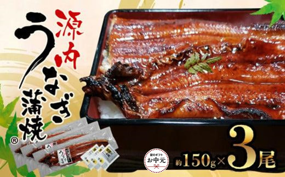 
            【お中元ギフト】源内うなぎ（3尾）
          