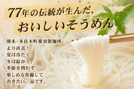 那須の おいしい そうめん 2人前×3袋 （ 計6食・495g ）そうめん 素麺 多良木町そうめん そうめん 素麺 ソーメン 夏 さっぱり  076-0476