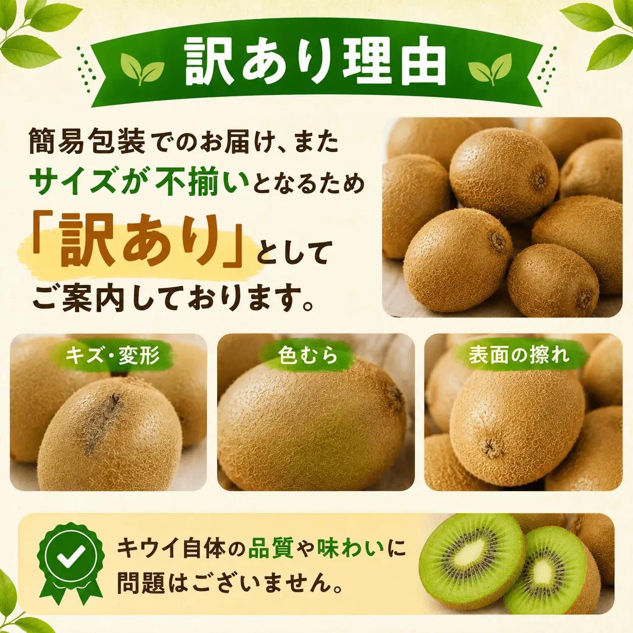 訳あり キウイ 3kg キウイフルーツ
