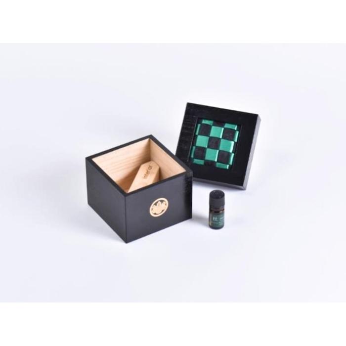 【ふるさと納税】CUBE家紋(五山桐)アロマインテリア | 小物入れ ボックス 工芸品