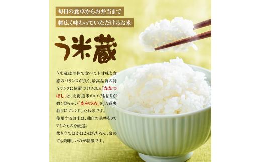 北海道米う米蔵10kg(5kg×2袋)セット