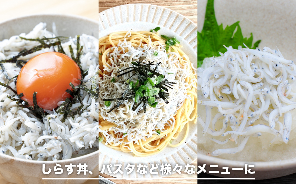 淡路島シラスの釜揚げ 100ｇ8袋入り（800ｇ）　　[釜揚げしらす 釜揚げシラス しらす 釜揚げしらす]