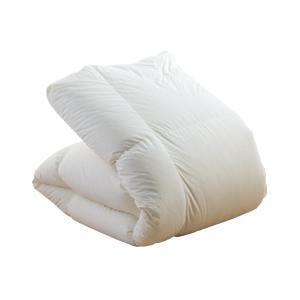 【増量1.2kg】羽毛布団　ハンガリーホワイトダック90％　DP370　シングル（無地ナチュラル）_増量タイプ 羽毛 掛け布団 ハンガリー ホワイトダック ダウン 90％ DP370 洗える 日本製 