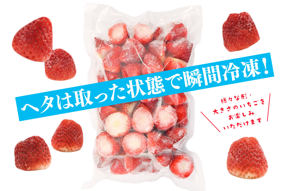 冷凍いちご 3kg（いちごさん)【佐賀県産 ブランド 冷凍いちご フレッシュ 冷凍フルーツ スムージー デザート お菓子作り シャーベット 甘い みずみずしい 無添加】(H126103)