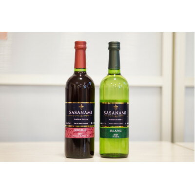 【ふるさと納税】麻原酒造の日本ワイン赤・白　2本セット【1707666】