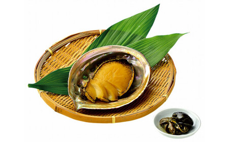 蒸しあわび・あわびの肝粕漬け・アカニシ貝酒蒸しセット wa019-006