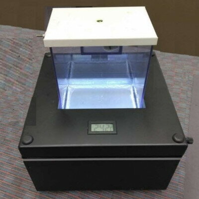 【ふるさと納税】小型卓上霧箱タイプB(ドライアイス生成式) 卓上で自然放射線の飛跡を鑑賞、観測できます。【1703712】