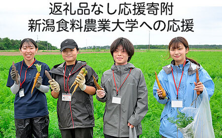 新潟食料農業大学への応援（返礼品の送付はございません）
