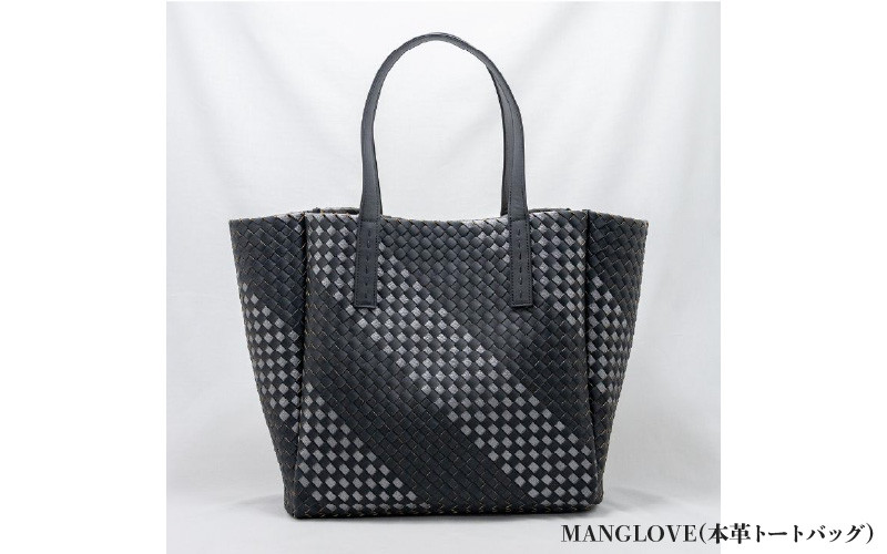 
            光と共に変わるデザイン 軽量メッシュの本革トートバッグ / MANGLOVE
          