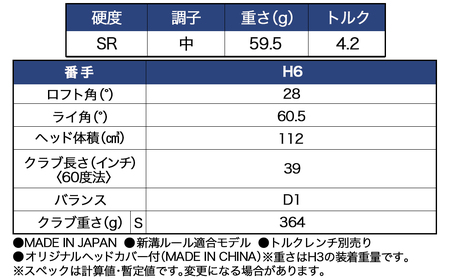 スリクソン ZXi ハイブリッド カーボンシャフト 【SR/H6】≪2024年モデル≫_DE-C712-H6SR