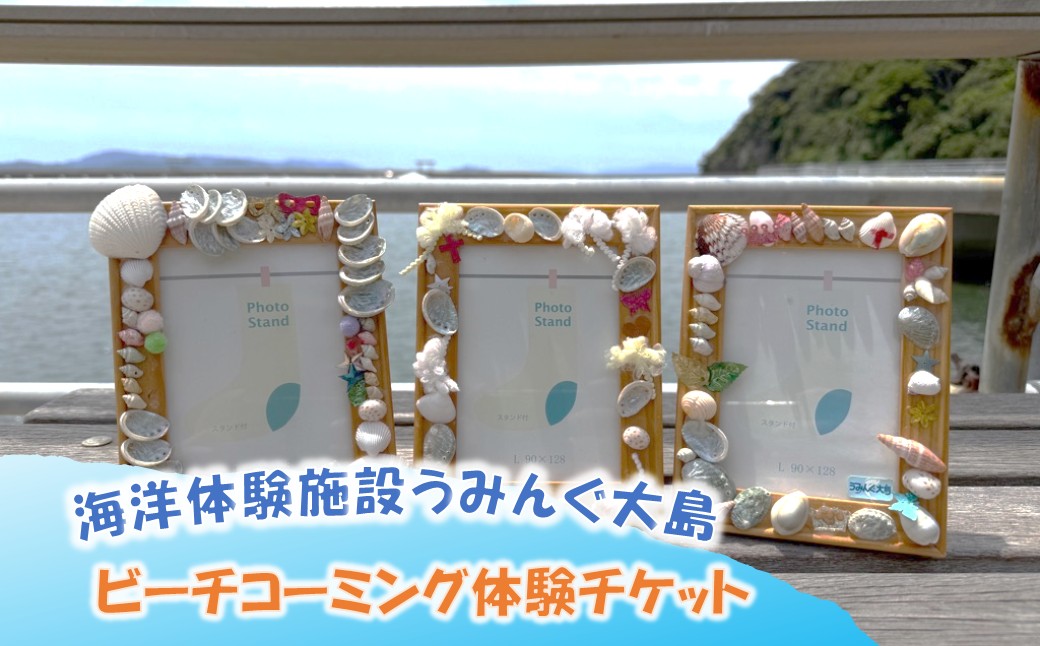 海洋体験施設うみんぐ大島 ビーチコーミング体験1名様分【(株)むなかた大島】_HA2025 体験 チケット 福岡県宗像市 宗像市 福岡 宗像